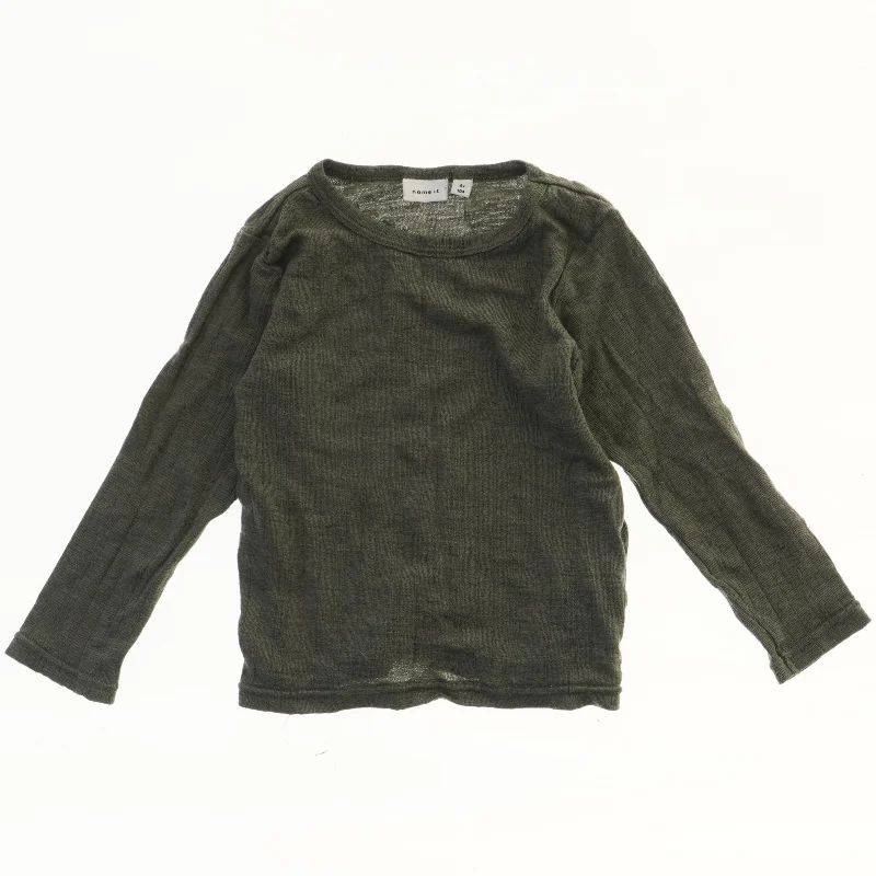 Langærmet bluse fra Name It (str. 104)