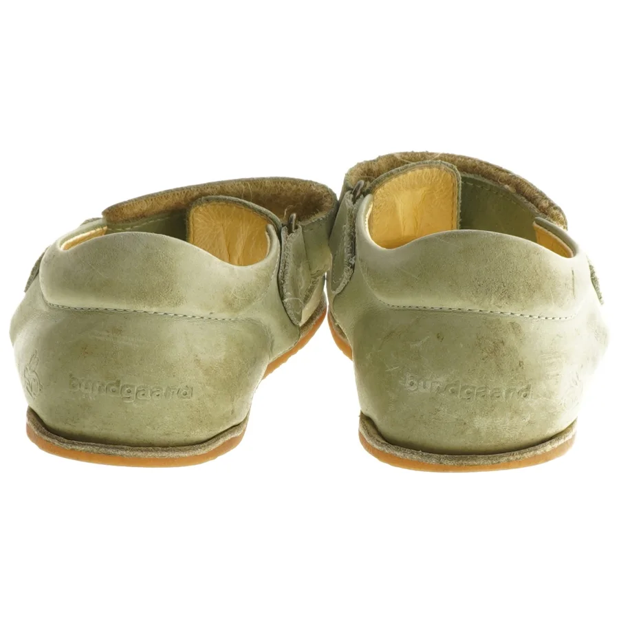 Grønne lædersandaler til børn fra Bundgaard (str. 27 )