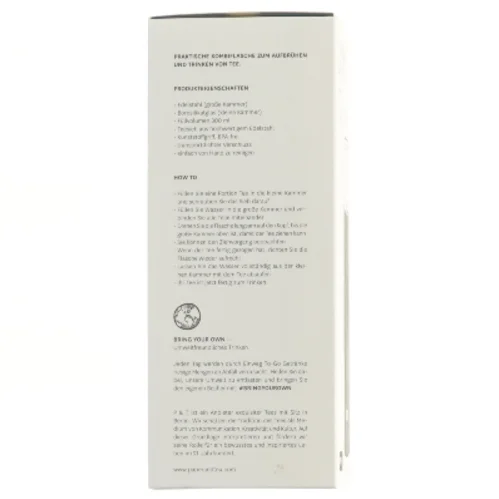 Nomad flaske til te-brygning fra P & T (str. 22x7 cm)