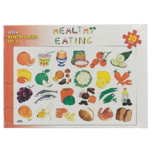 Sund kost puslespil (str. 20 brikker 49x30 cm)