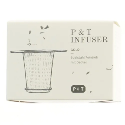 P&T te-infuser med låg fra P & T (str. 13x8x8 cm)