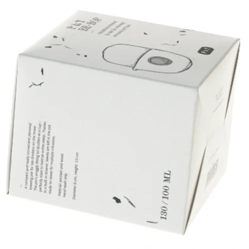 Rejsesæt til te-brygning fra P & T (str. 8x6 cm)