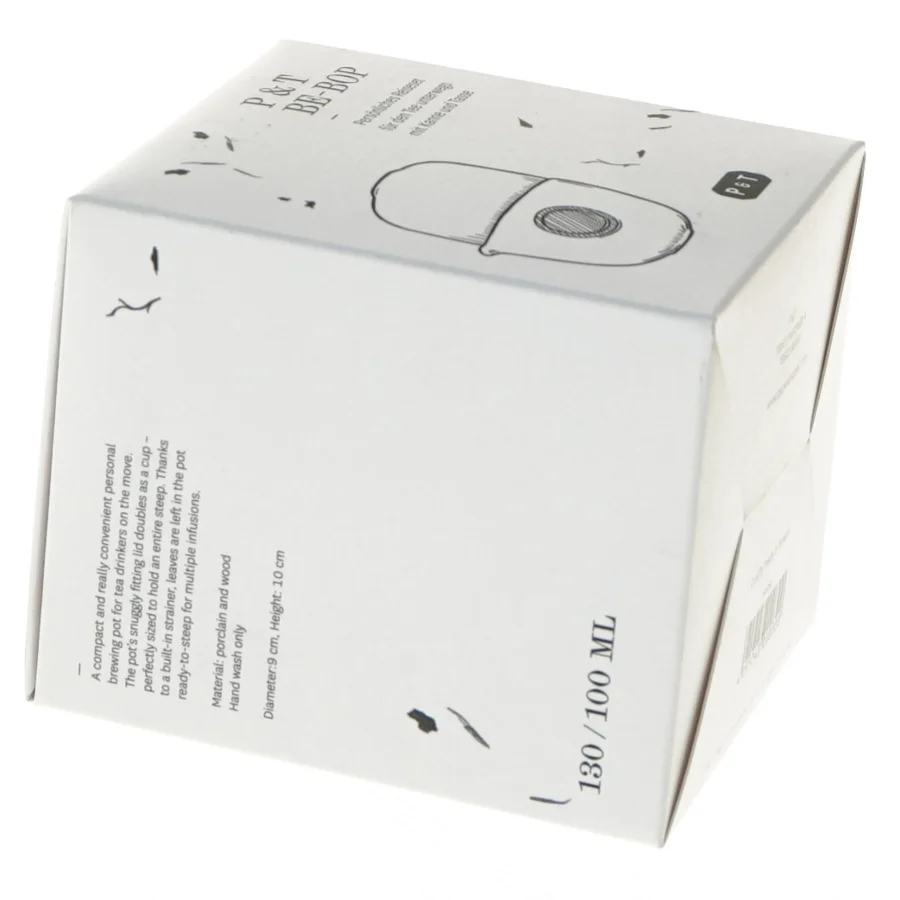 Rejsesæt til te-brygning fra P & T (str. 8x6 cm)