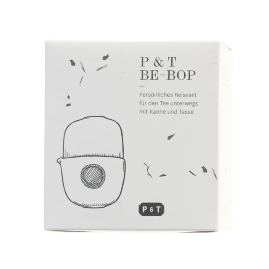 Rejsesæt til te-brygning fra P & T (str. 8x6 cm)