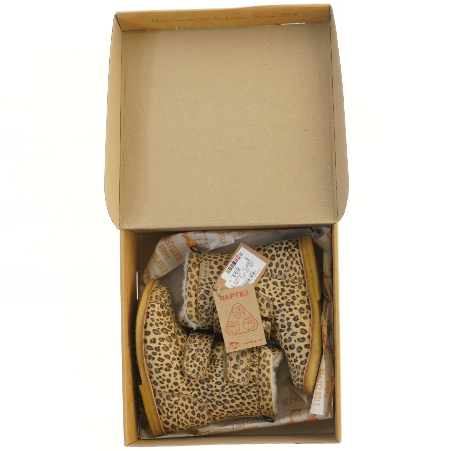 Børnestøvler med leopardmønster fra Rap (str. 25 )