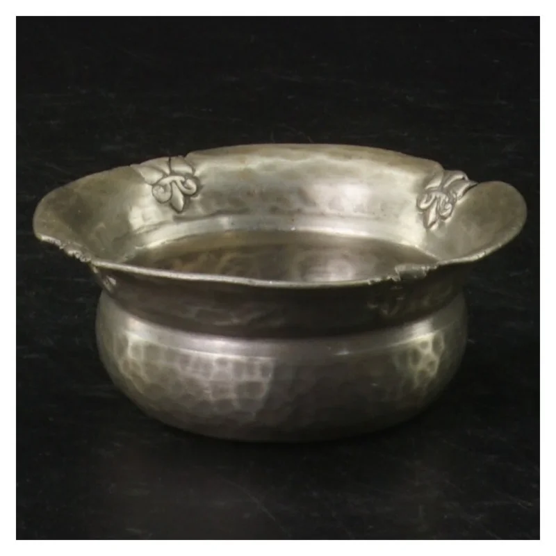 Pewter skål (str. Ø. 7,5 cm)