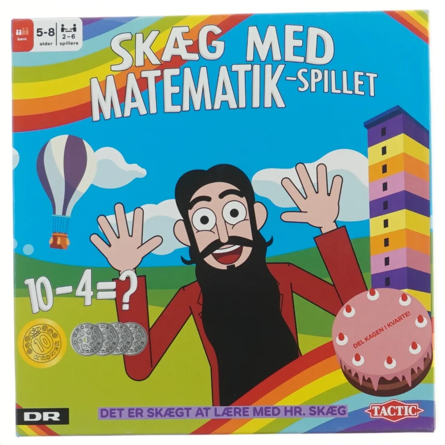 Skæg med matematik - brætspil fra Tactic