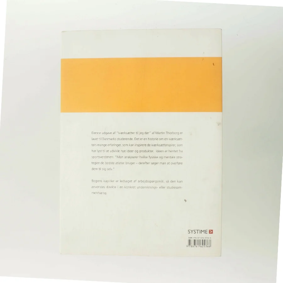 Iværksætter til jeg dør - studieudgaven af Martin Thorborg (Bog)