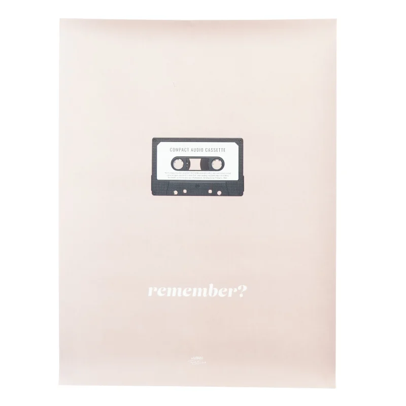 Plakat fra Kjærholt (str. 40 x 30 cm)