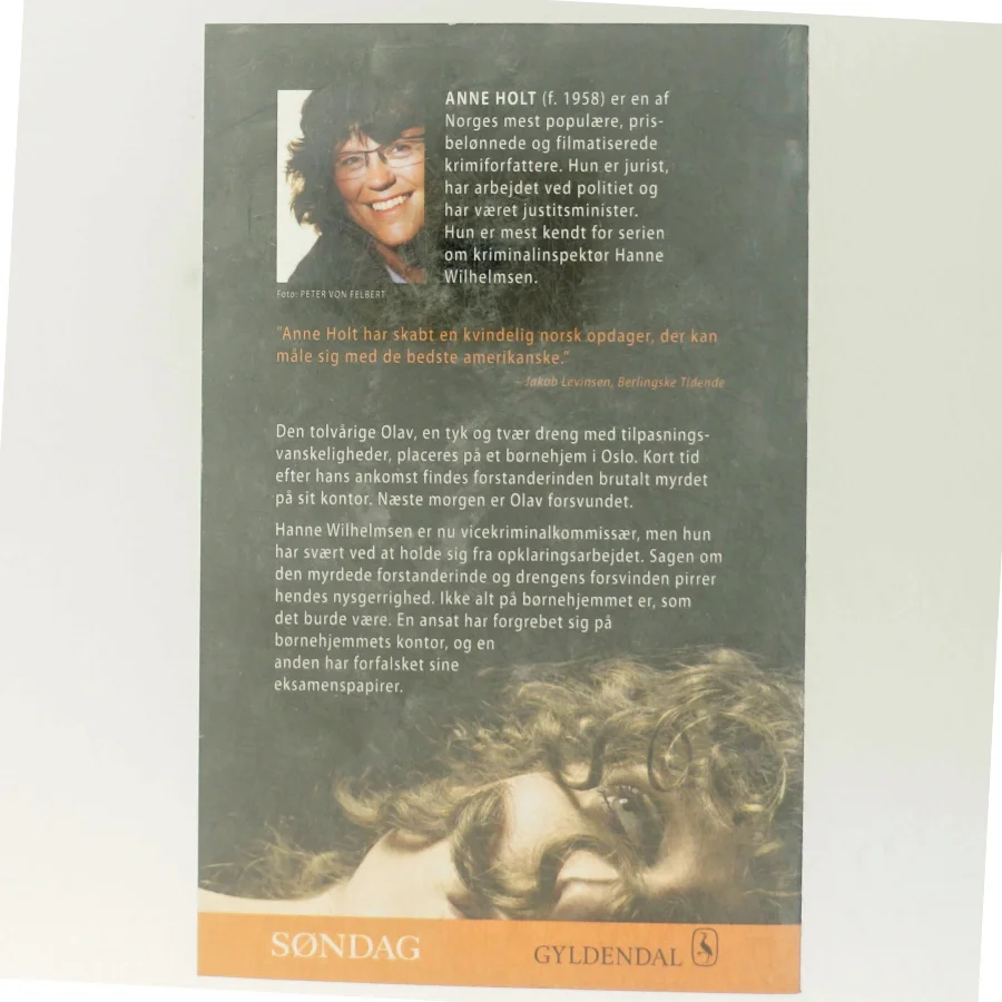 Dæmonens død af Anne Holt fra Gyldendal