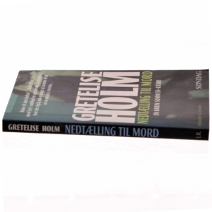 Kriminalroman - 'Nedtælling til mord' af Gretelise Holm fra Lindhardt og Ringhof
