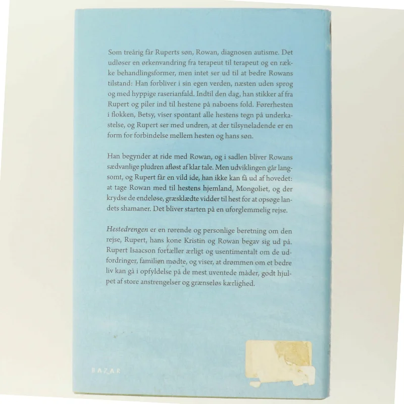 Hestedrengen af Rupert Isaacson fra Bazar Forlag