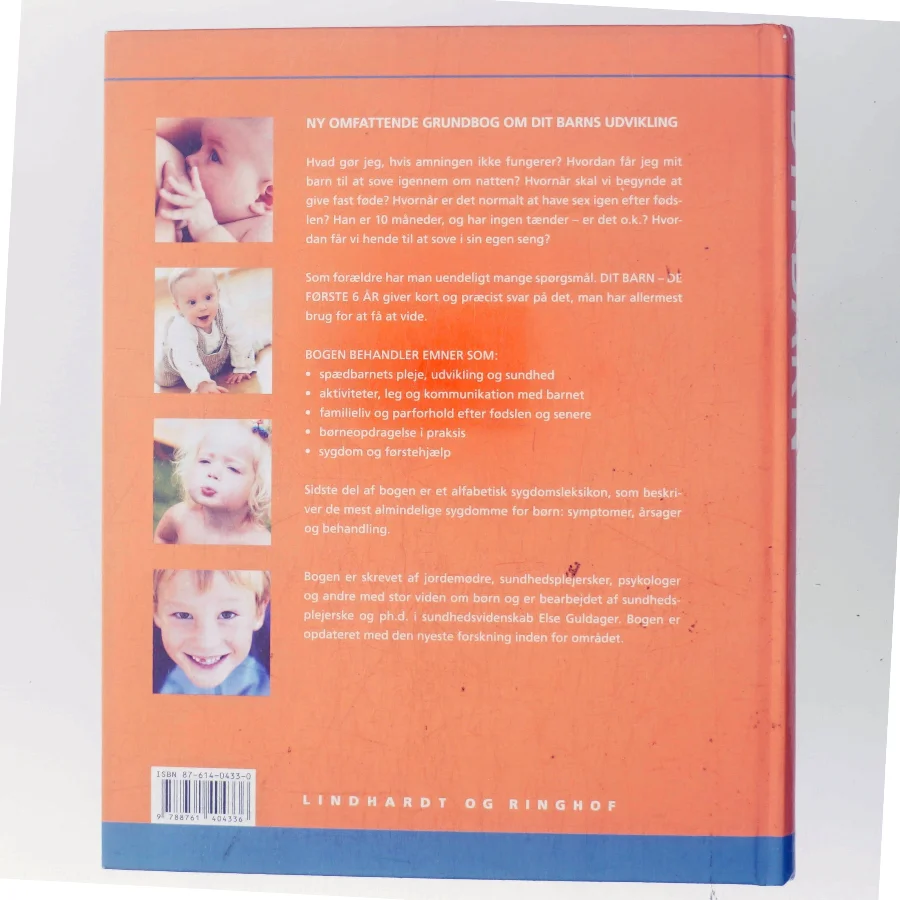 Dit barn - de første 6 år af Else Guldager (Bog)