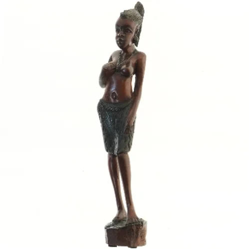  Afrikansk skulptur (str. 57,5 cm)