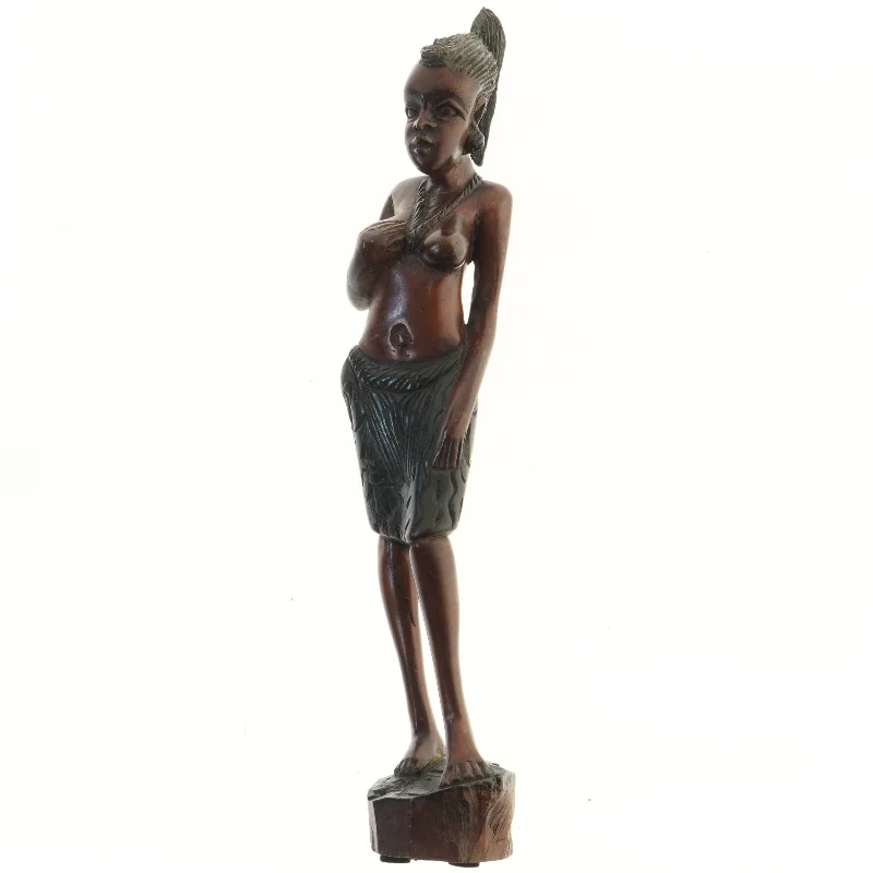  Afrikansk skulptur (str. 57,5 cm)
