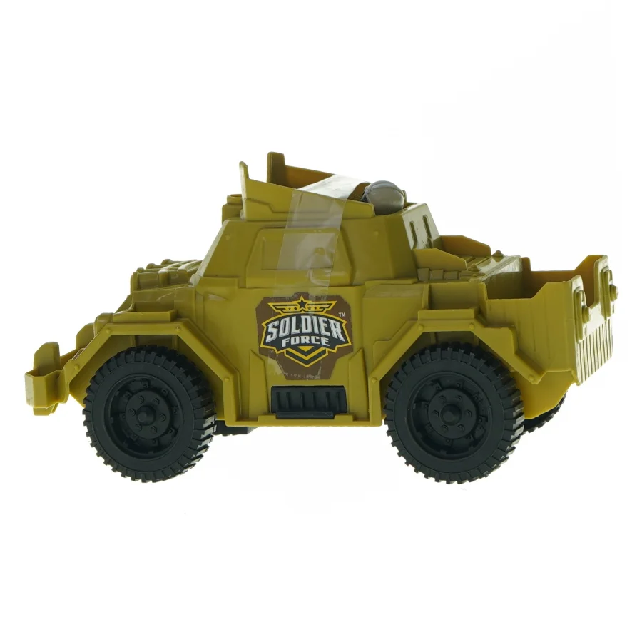 Legetøjsbil, tank, soldier force (str. 20 cm)