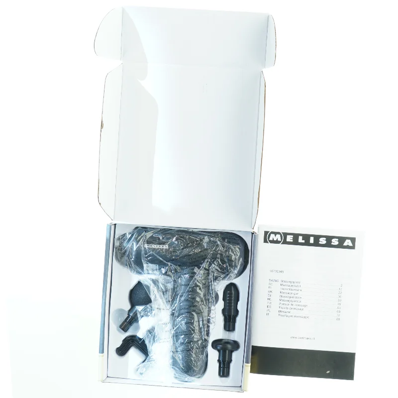 Genopladelig massagepistol fra Melissa