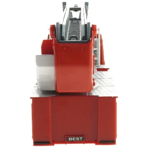 Model brandbil med stige (str. 14x27x9 cm)