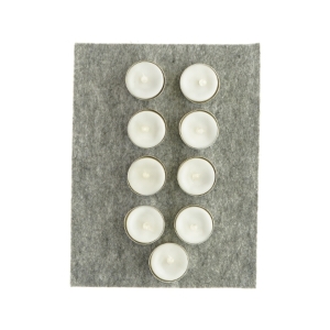 LED-fyrfadslys (9 styks)