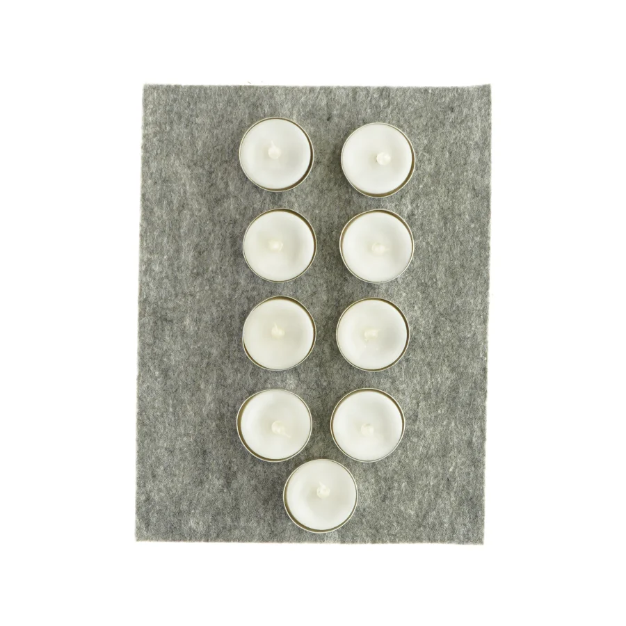 LED-fyrfadslys (9 styks)