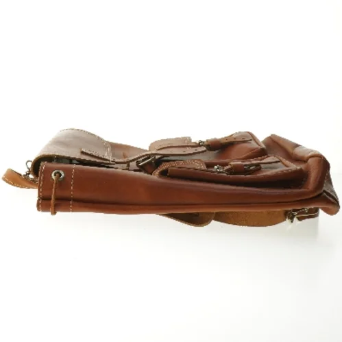 Læderrygsæk (str. 35x40 cm)