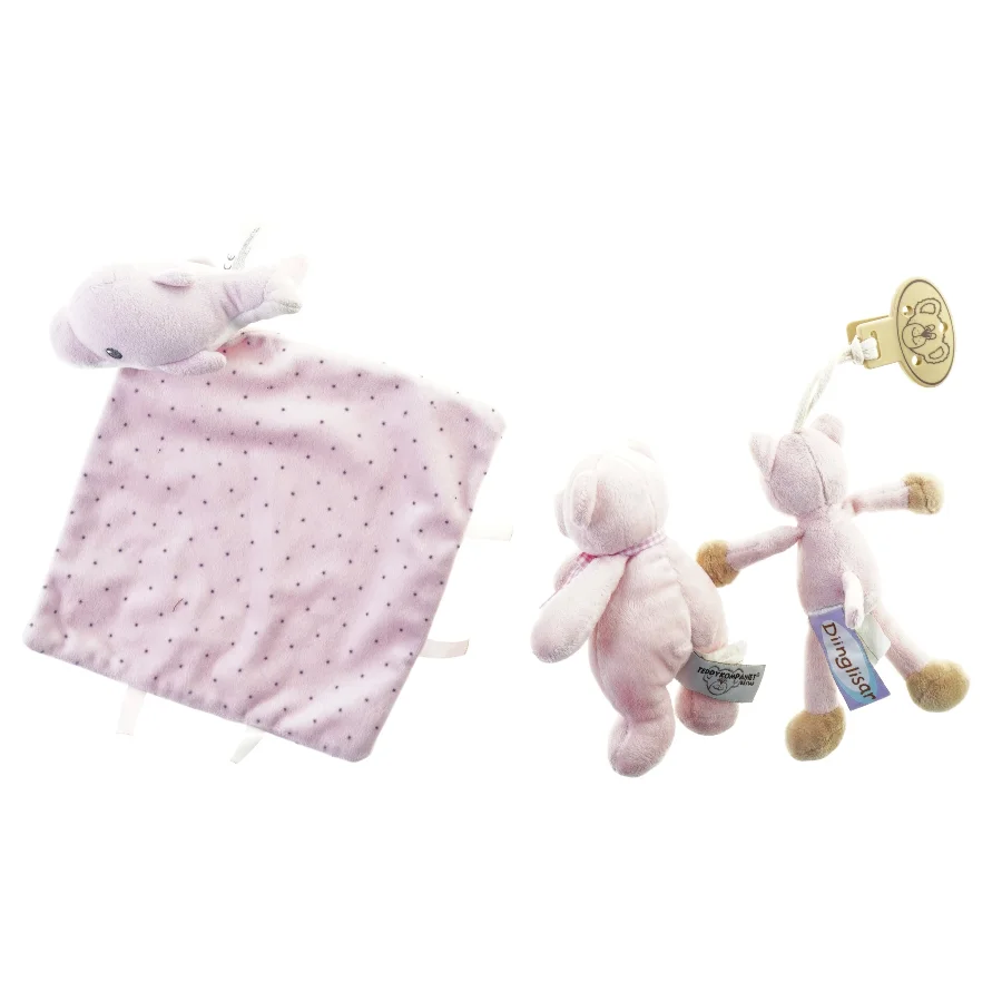 Nusseklud og små baby bamser fra Nicotoy Og Teddykompagniet