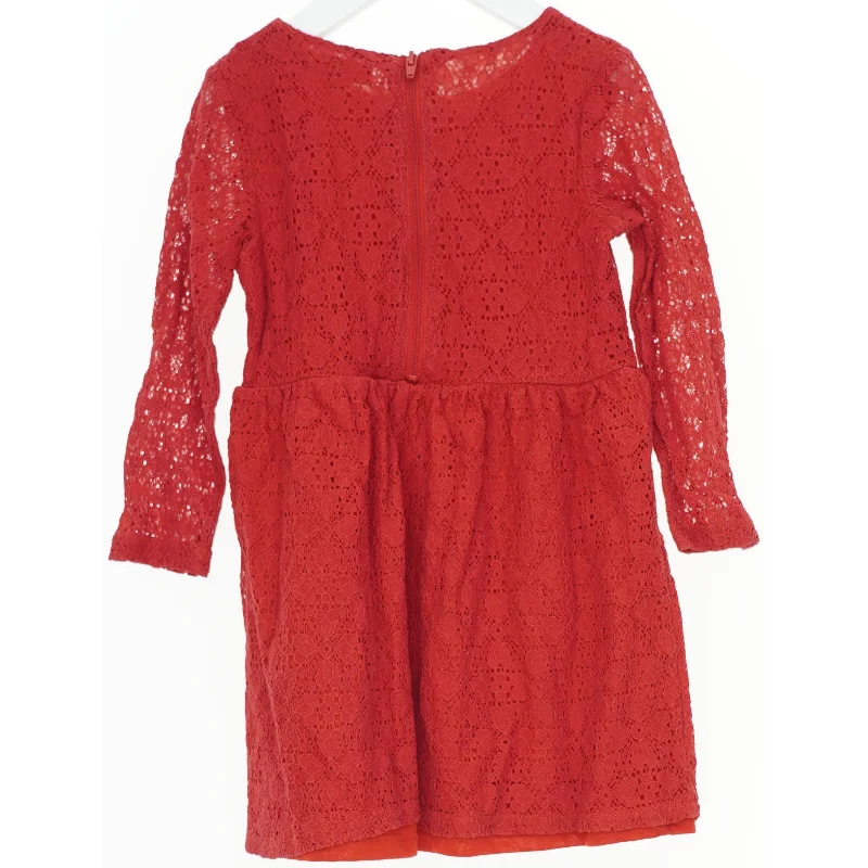 Rød blondekjole / julekjole fra H&M (str. 98)