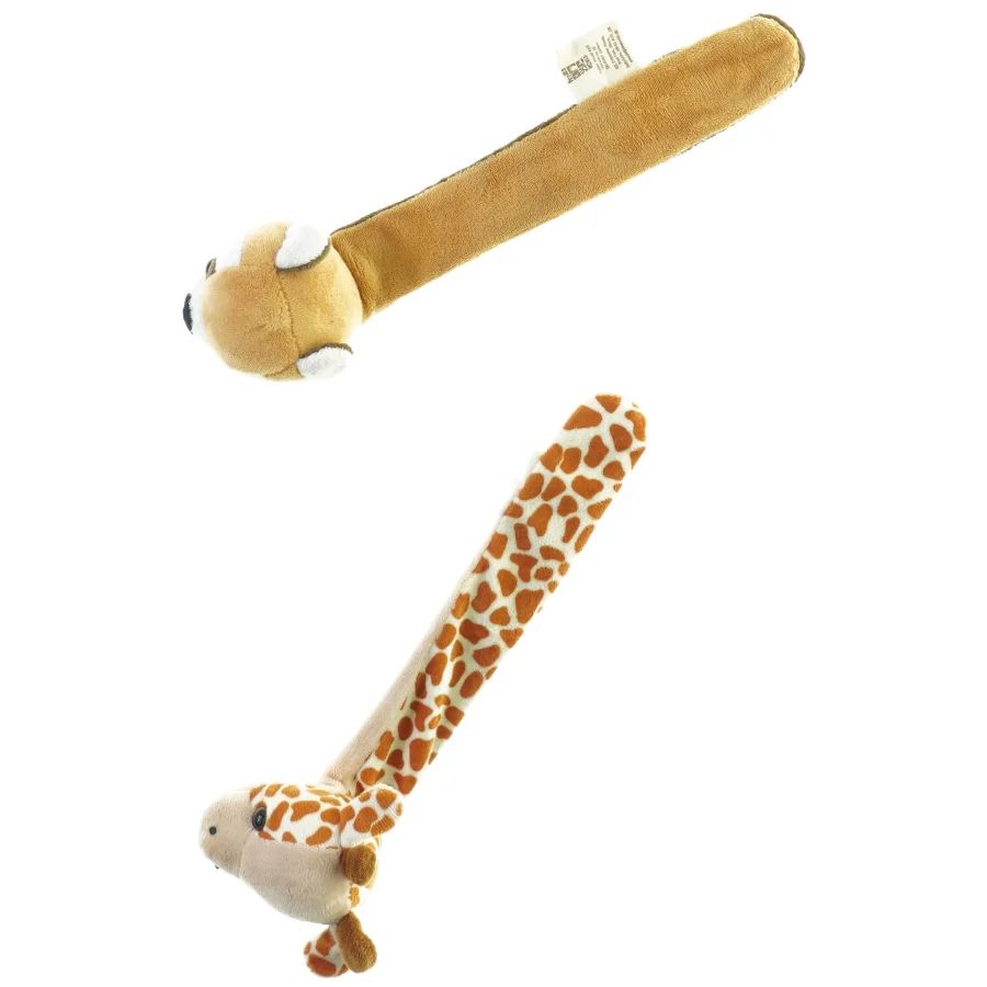 Plysarmbånd med dyr fra Petjes