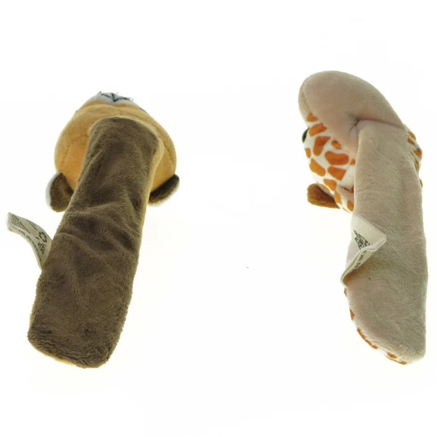 Plysarmbånd med dyr fra Petjes