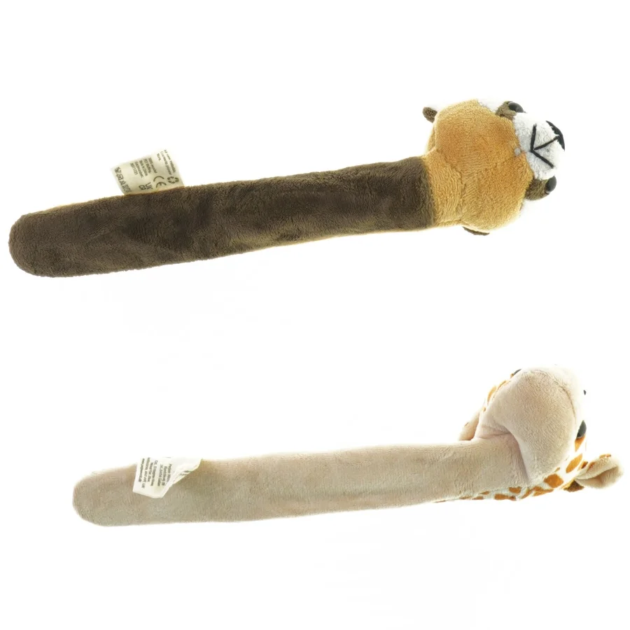 Plysarmbånd med dyr fra Petjes