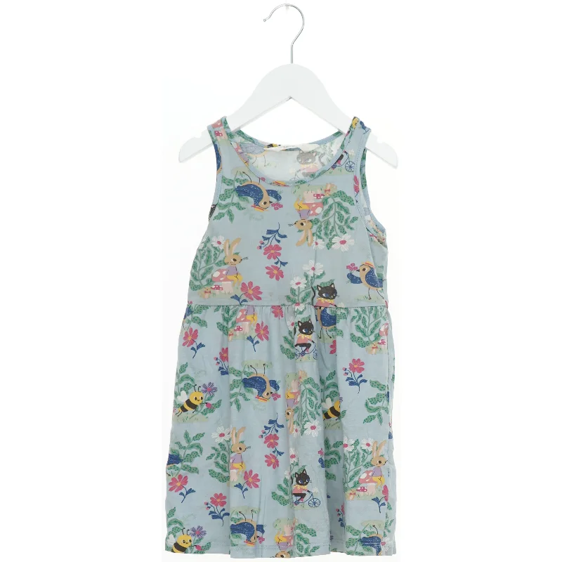 Børnekjole med dyremotiv fra H&M (str. 98)