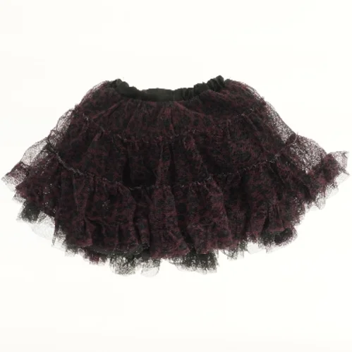 Leopardmønstret fyldigt tylskørt str. 92