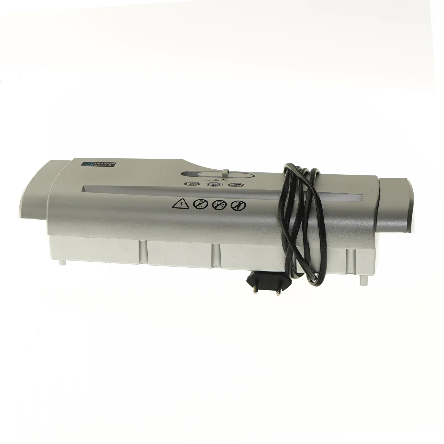 Elektrisk makulator fra United Office 32x11 cm