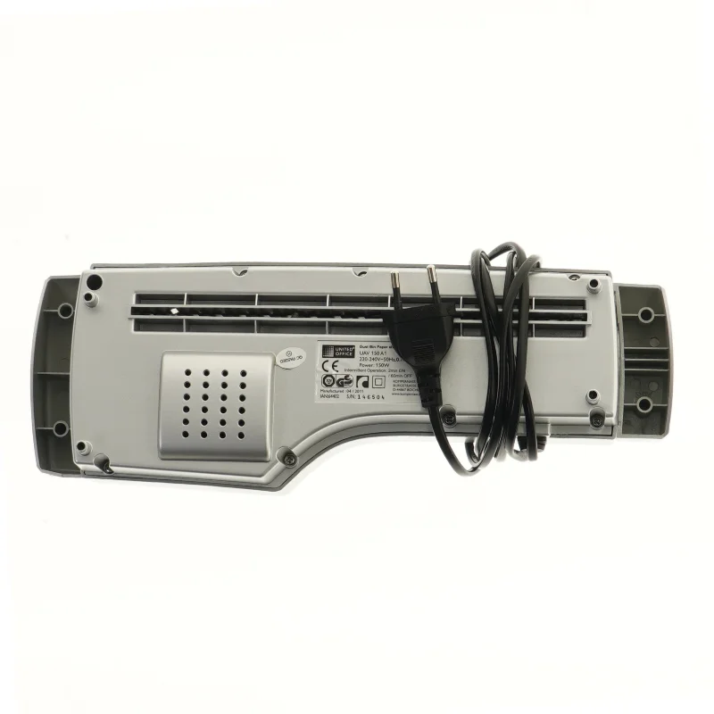 Elektrisk makulator fra United Office 32x11 cm