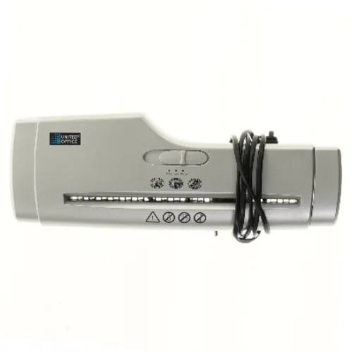Elektrisk makulator fra United Office 32x11 cm