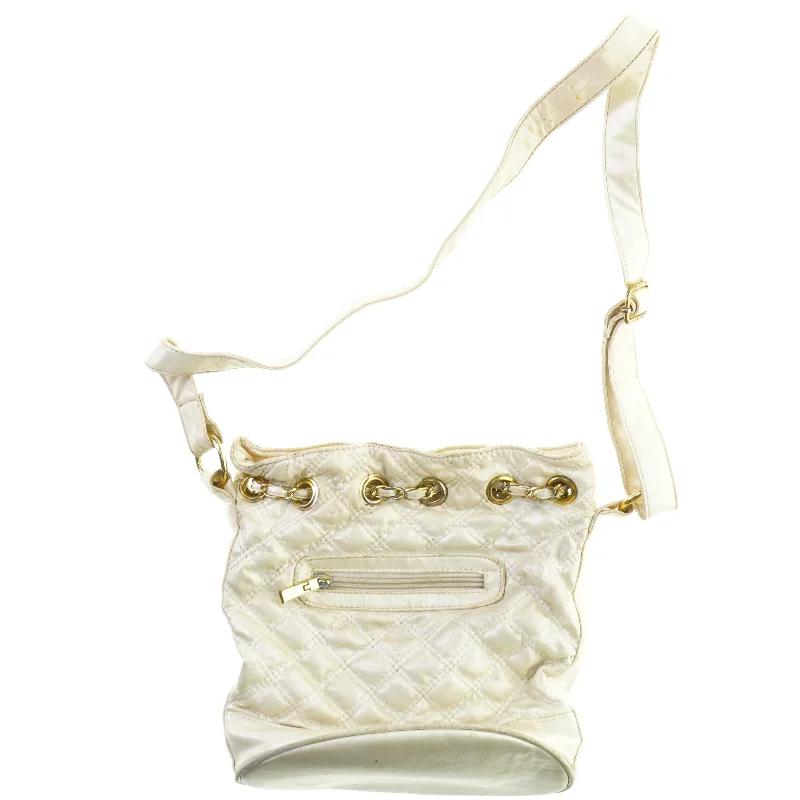 Taske med snørreluk og lang rem fra Dixi