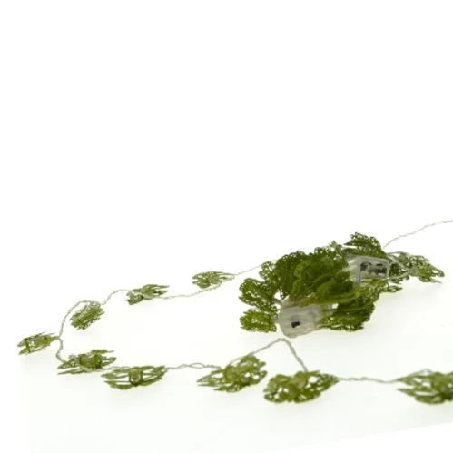 Tre lyskæder med sommerfugle (længde pr. stk. 130 cm)