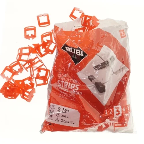 Rubi Delta nivellerings system strips