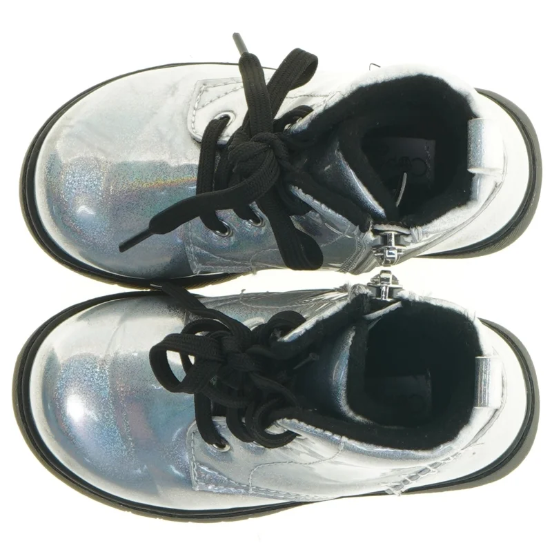 Sølvfarvede børnestøvler fra Cupcake (str. 23)