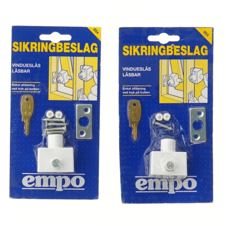 Vindueslås Sæt fra Empo