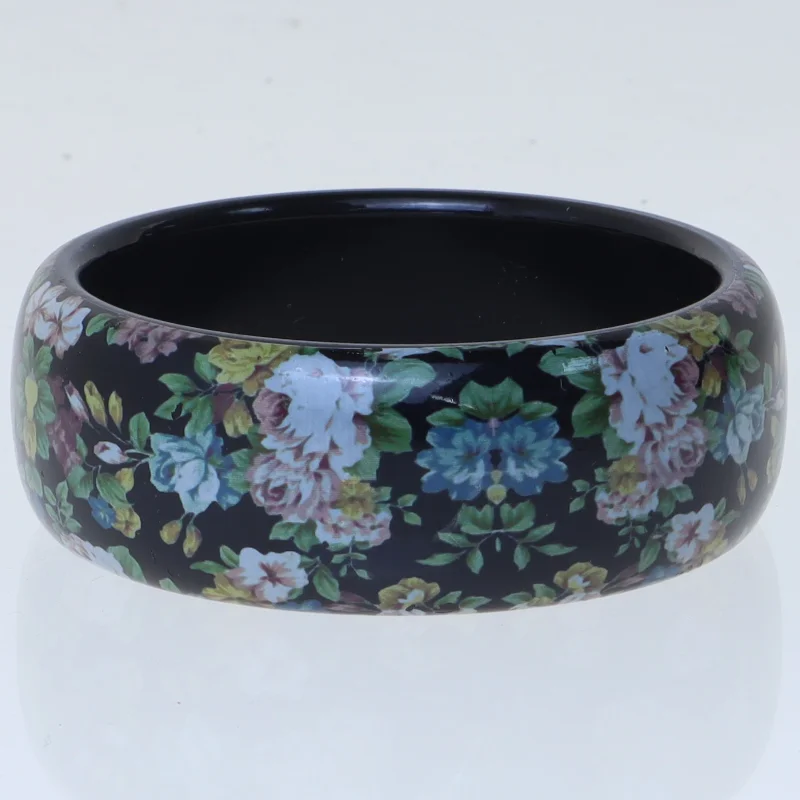 Emalje-armbånd fra 60’erne (Ø 7 cm)