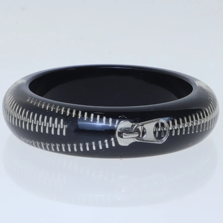 Armbånd med lynlåsdesign - gotisk, punk, heavy metal styling