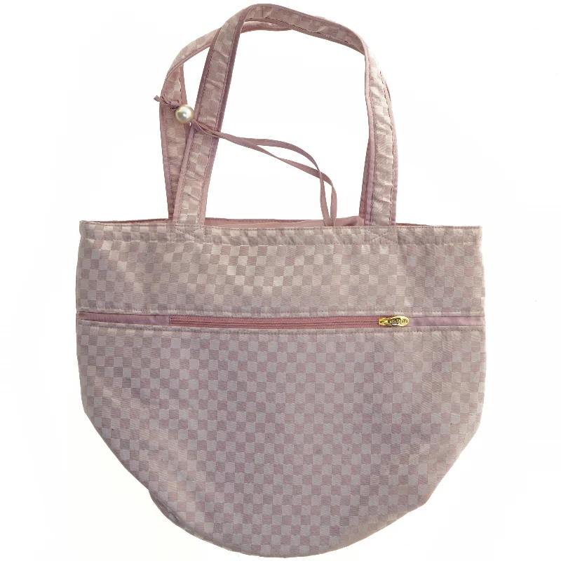 Lyserød taske fra NaRaYa (str. 38 x 23 x 24 cm)