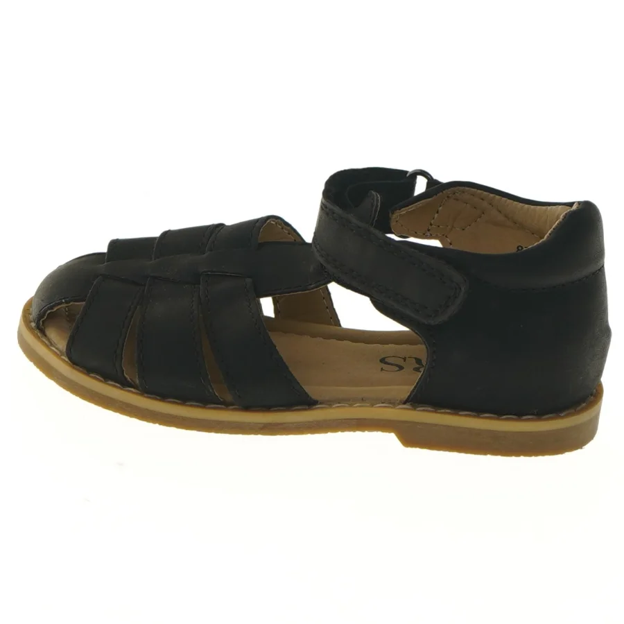 Sorte sandaler til børn str. 25