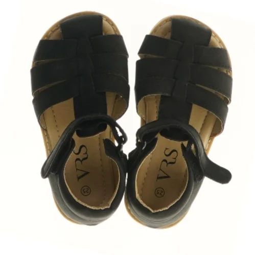 Sorte sandaler til børn str. 25