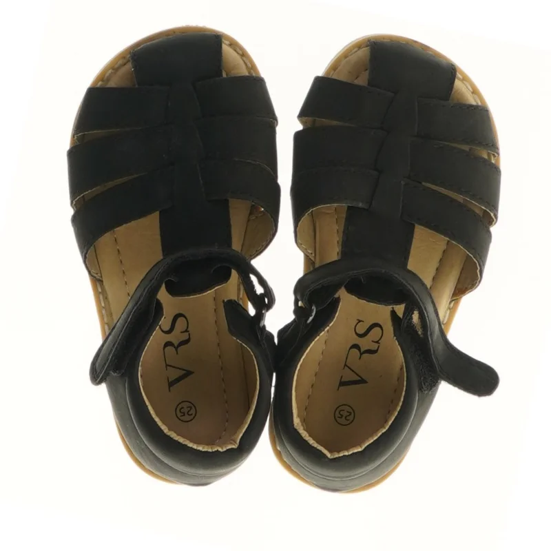 Sorte sandaler til børn str. 25