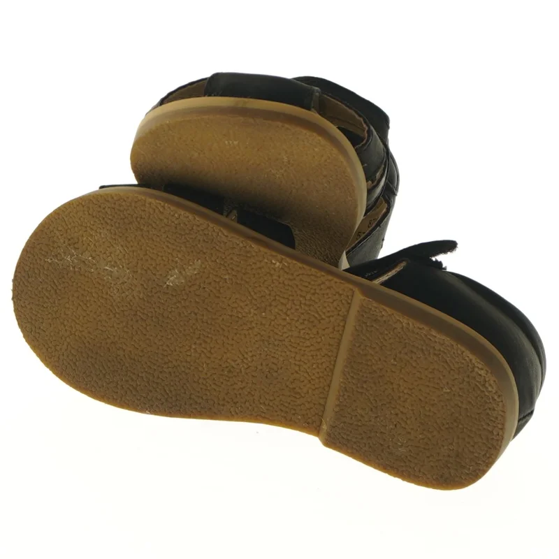 Sorte sandaler til børn str. 25