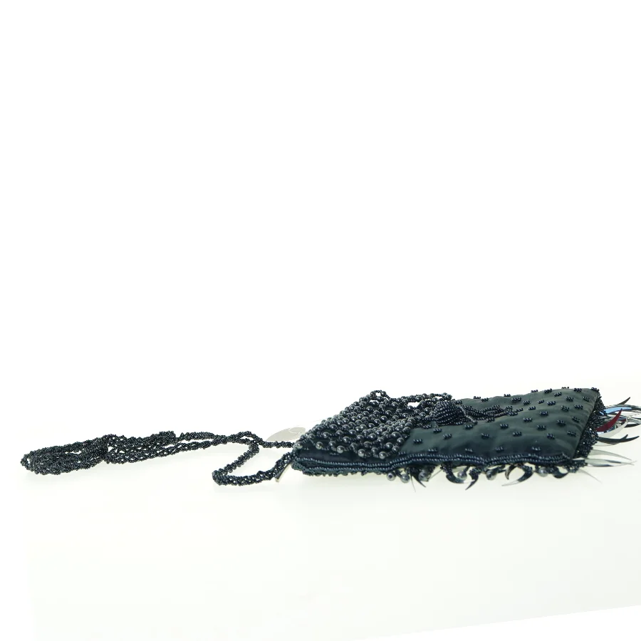 Selskabstaske med perler og pailletter