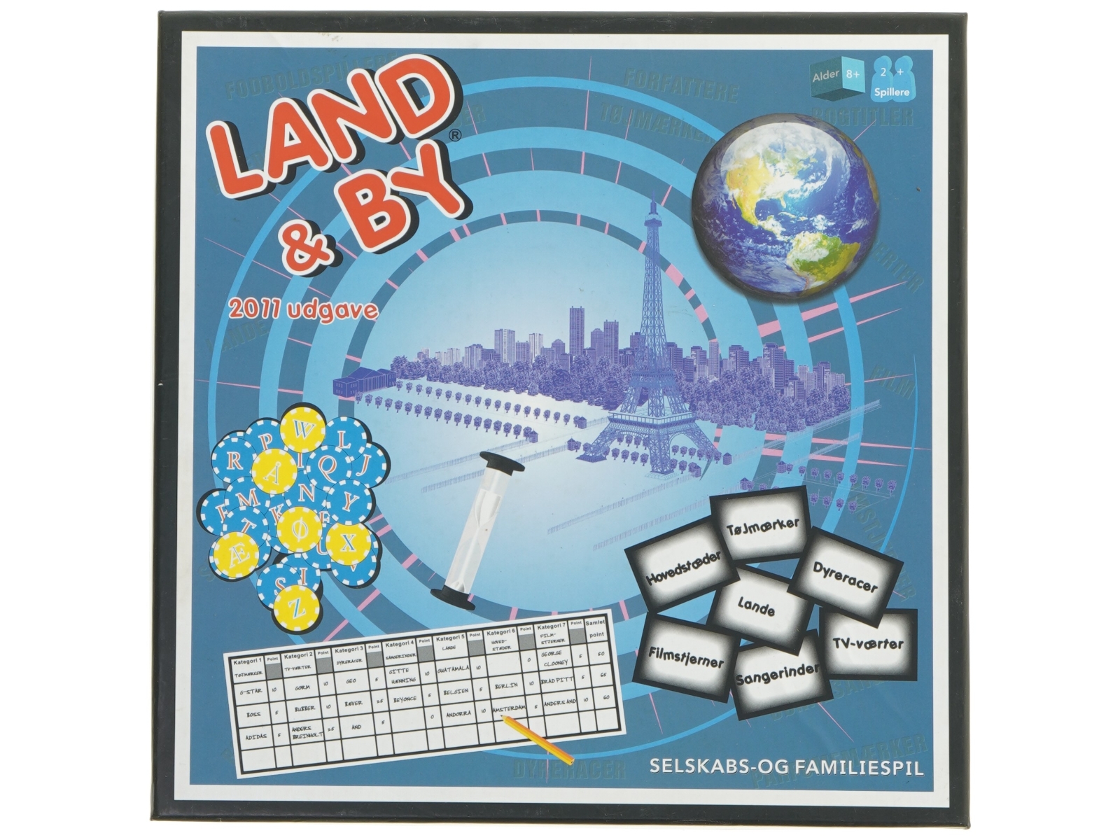 Land & By brætspil fra Jowin