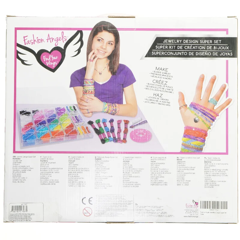 Smykkedesign sæt fra Fashion Angels (str. 43x38 cm)